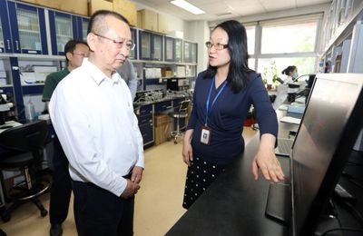 區(qū)委書記深入調(diào)研我區(qū)重點功能區(qū)生物工程技術(shù)開發(fā)建設(shè)